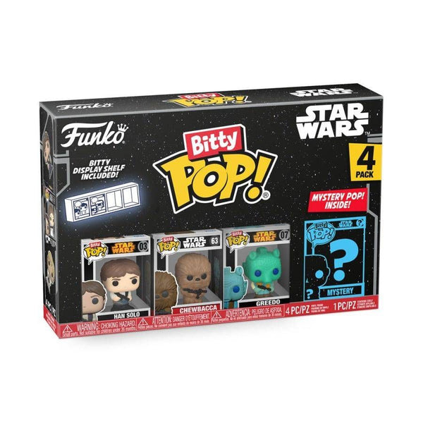 Star Wars - Han Solo Bitty Pop! 4 Pack – Pop Stop