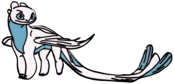 How to Train your Dragon - Lightfury Enamel Pin – Pop Stop