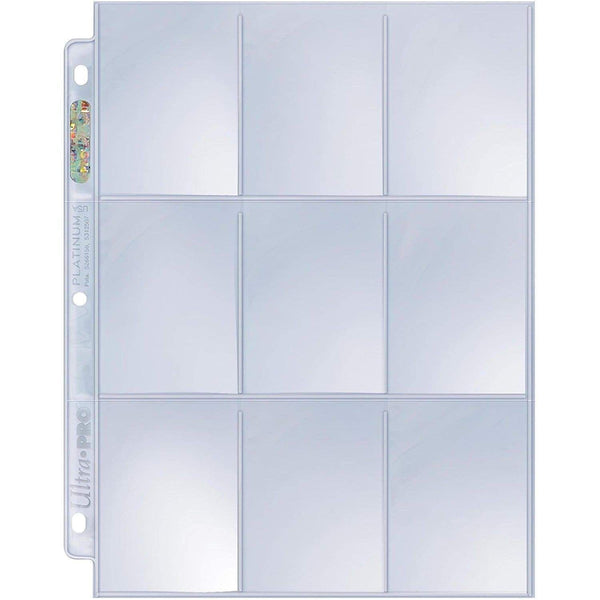 trading card sleeves nz Ultra Pro Platinum Series Hologram 9 Pocket Page – Pop Stop