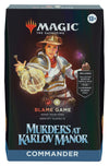 Magic the Gathering Murders at Karlov Manor Commander Deck (Assorted)