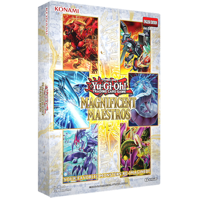 Yu-Gi-Oh! Magnificent Maestros 3-Pack Tuckbox