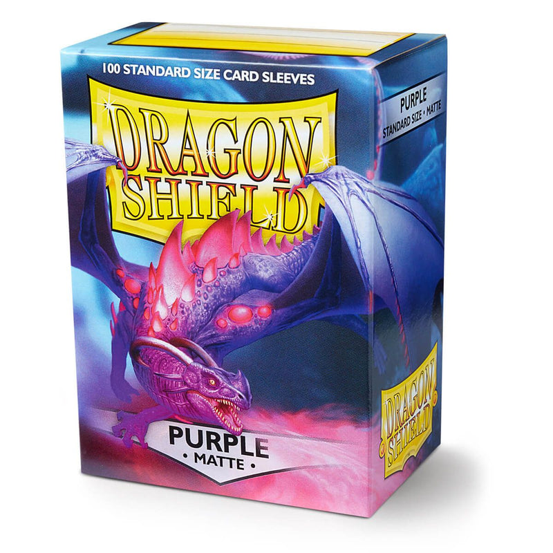 Dragon Shield: Purple Matte Sleeves 100 (Standard Size)