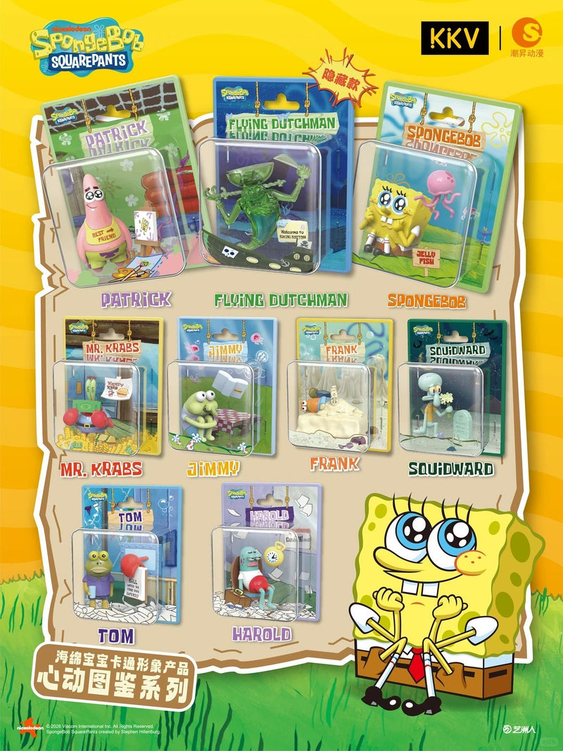 Spongebob Squarepants: Cute Figurine Series Blind Box (Single)