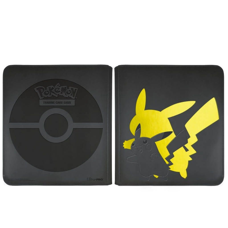 Pokemon - Zippered PRO Binder Elite Series 12 Pocket Portfolio: Pikachu