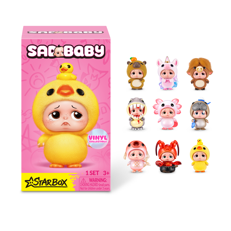Starbox: Sad Baby Animals Series Blind Box (Single)