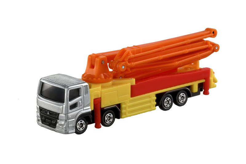 Tomica Long Type - No.127 Mitsubishi Fuso Super Great Concrete Pumping Truck