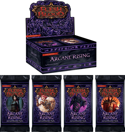 Flesh and Blood TCG Arcane Rising UNLIMITED Booster – Pop Stop