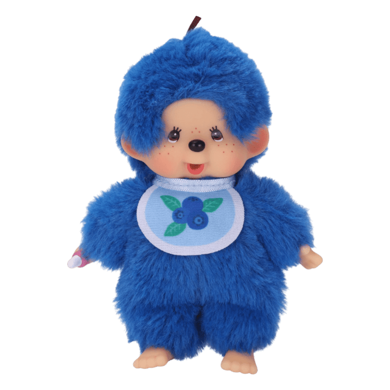 Monchhichi - Fruit Beanies (Blueberry) Plush Toy