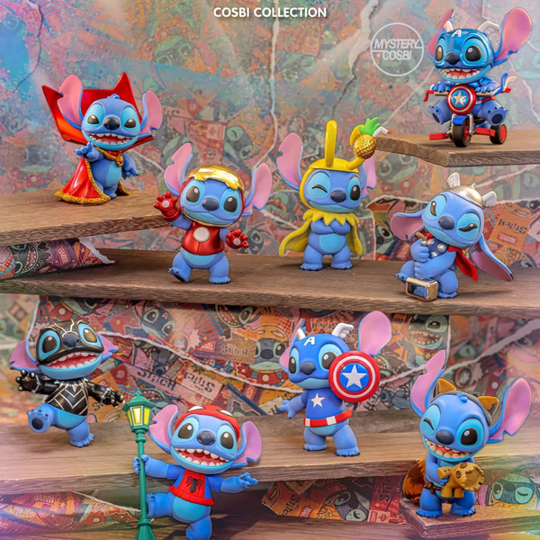 Hot Toys: Cosbi! - Marvel x Stitch Series Blind Box (Single) – Pop