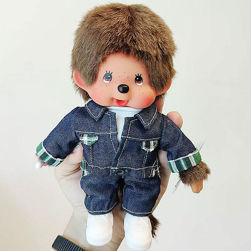 Monchhichi: Green Plaid Boy (20cm)