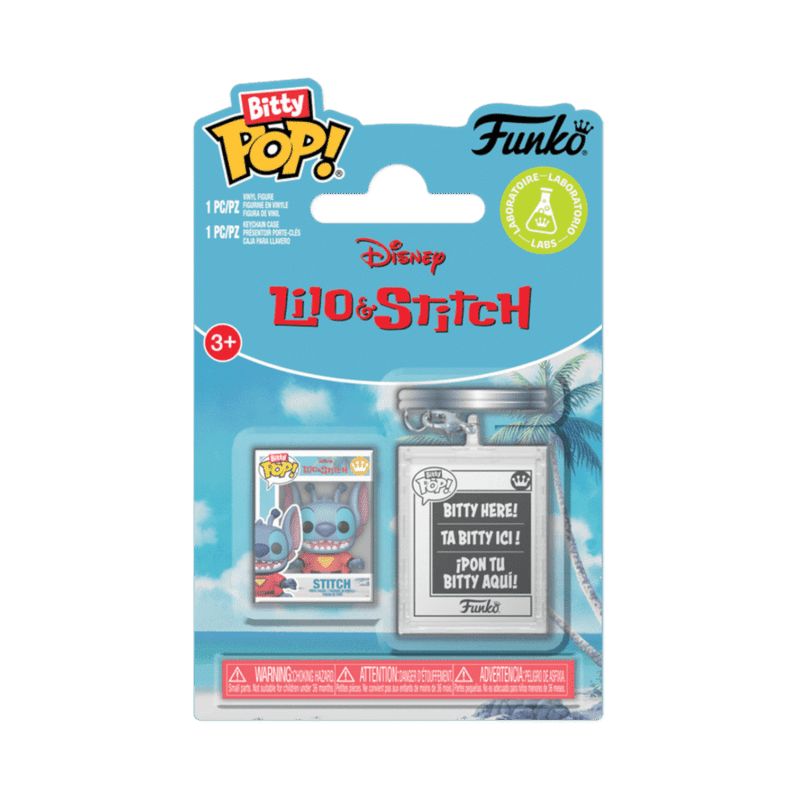 Disney - 626 Stitch Bitty Pop! with Keychain Case