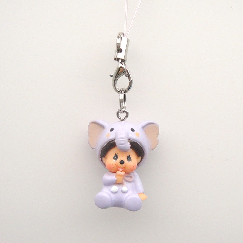 Monchhichi: Elephant PVC Keychain (3cm)