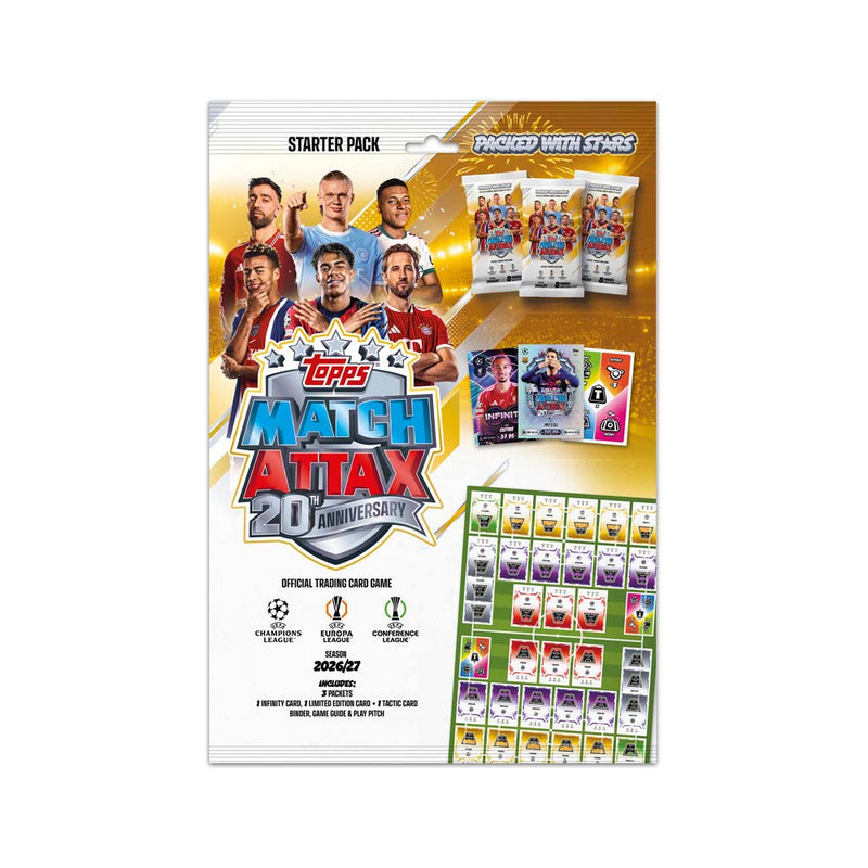 Topps: UEFA Match Attax - Champions League 2026/2027 Edition Starter Pack