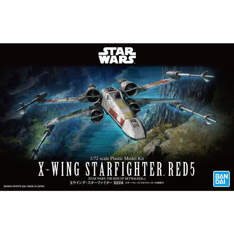 Star Wars: Rise of Skywalker - 1/72 X-Wing Starfighter Red Model Kit