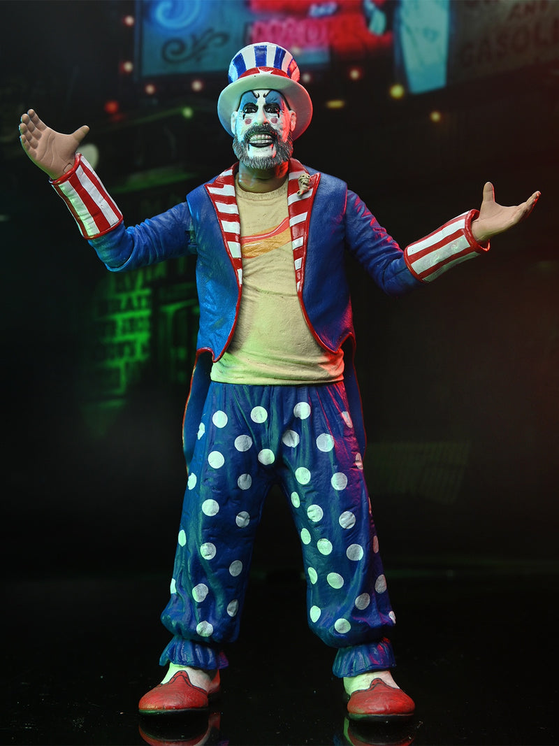NECA: House Of 1000 Corpses – Captain Spaulding 20th Anniversary 7″ Scale Action Figure