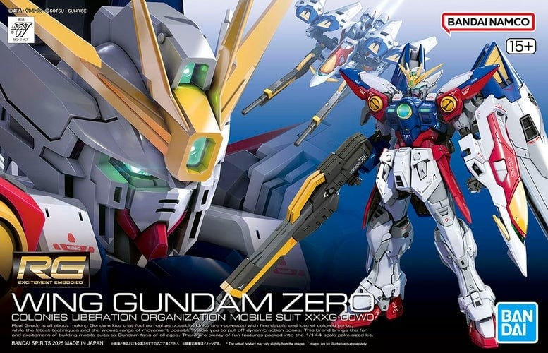 RG 1/144 Wing Gundam Zero Model Kit