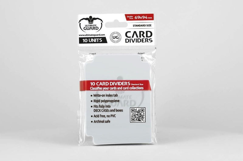 Ultimate Guard Card Dividers Standard Size Transparent (10)