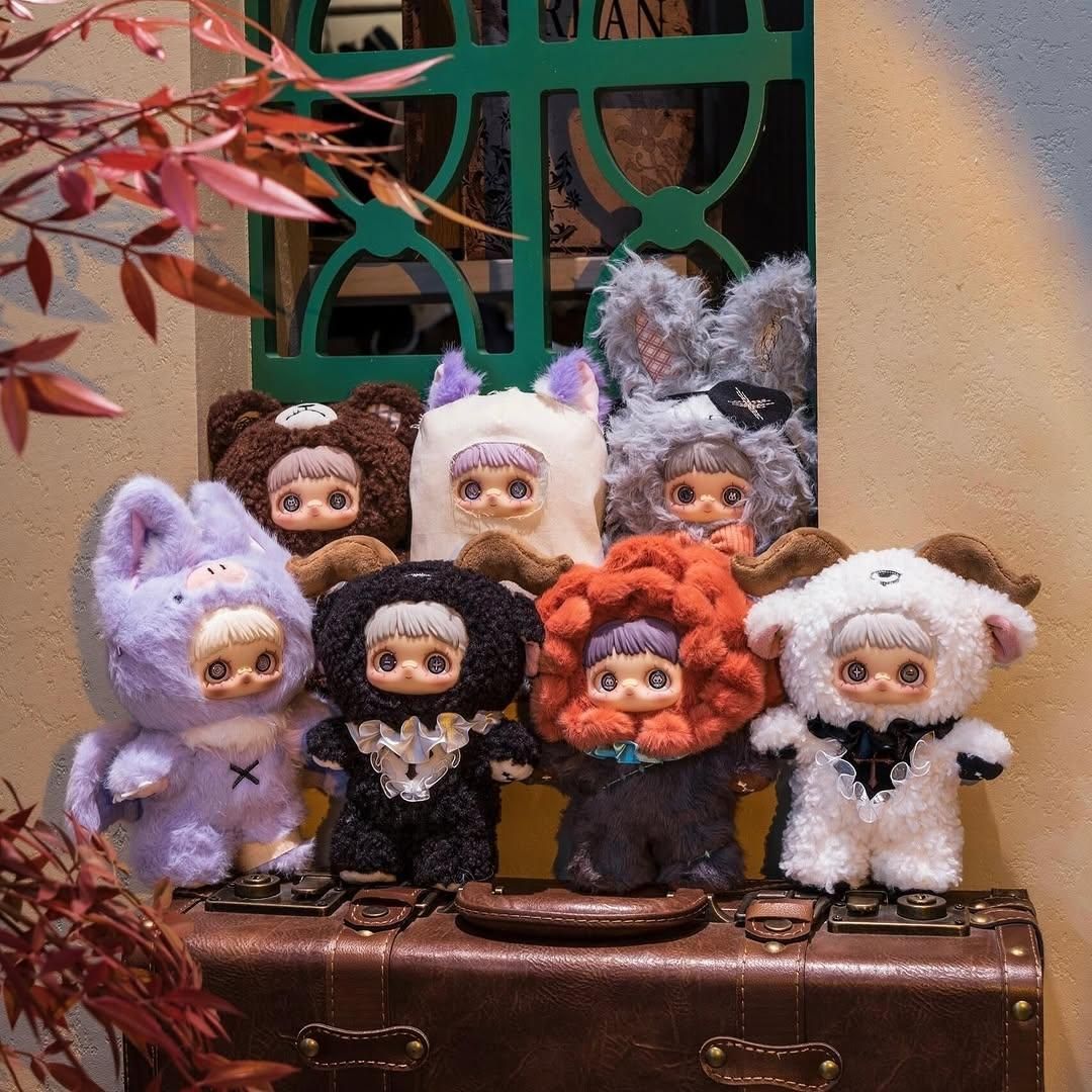 San-X Original: KORILAKKUMA - Cherry Blossom Series Plush Keychain