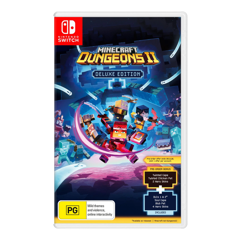 Minecraft Dungeons II Deluxe Edition (NSW)