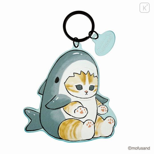 Mofusand: Matte Keychain - Shark Cat