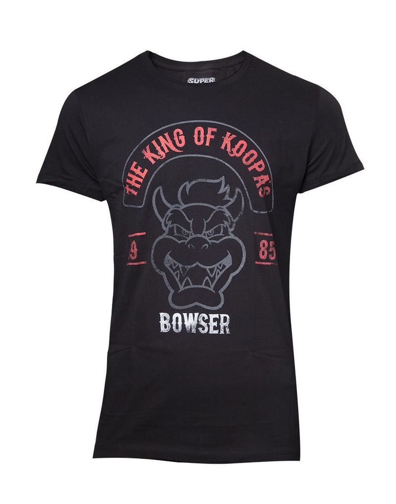 Super Mario - Bowser Biker Mens T-Shirt - S