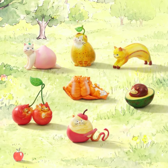 52Toys: COMUGI: Fruit Cats Series Blind Box (Single)