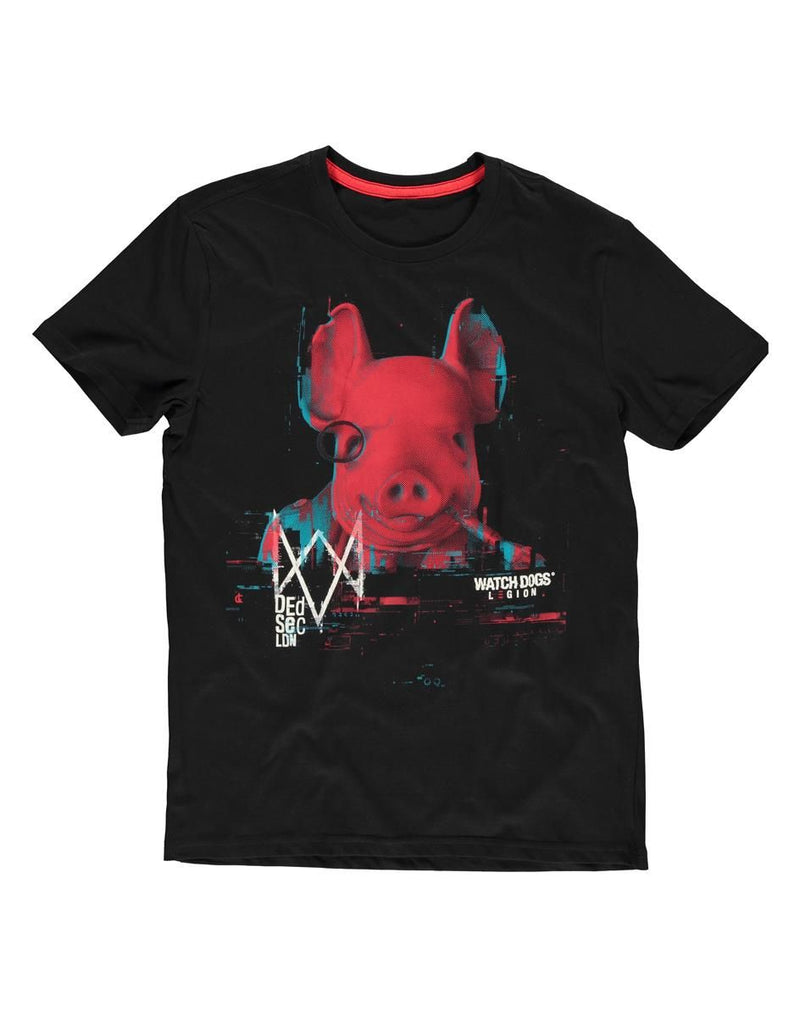 Watch Dogs: Legion - Pork Head Mens T-shirt - 2XL