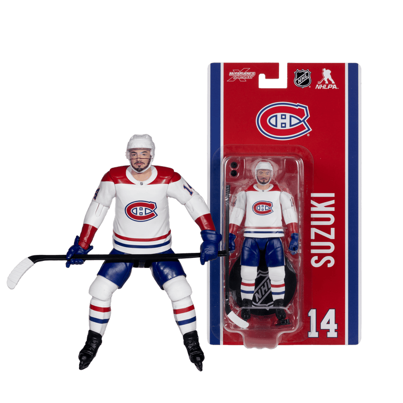 NHL - Nick Suzuki (Montreal Canadiens) 6 Inch Articulated Figure