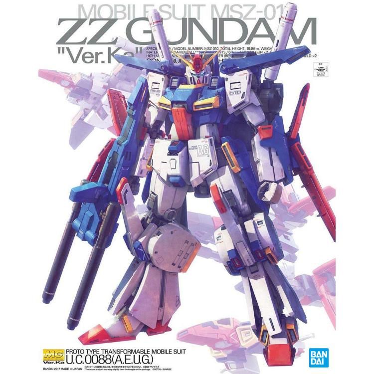 MG 1/100 ZZ Gundam Ver.Ka Model Kit