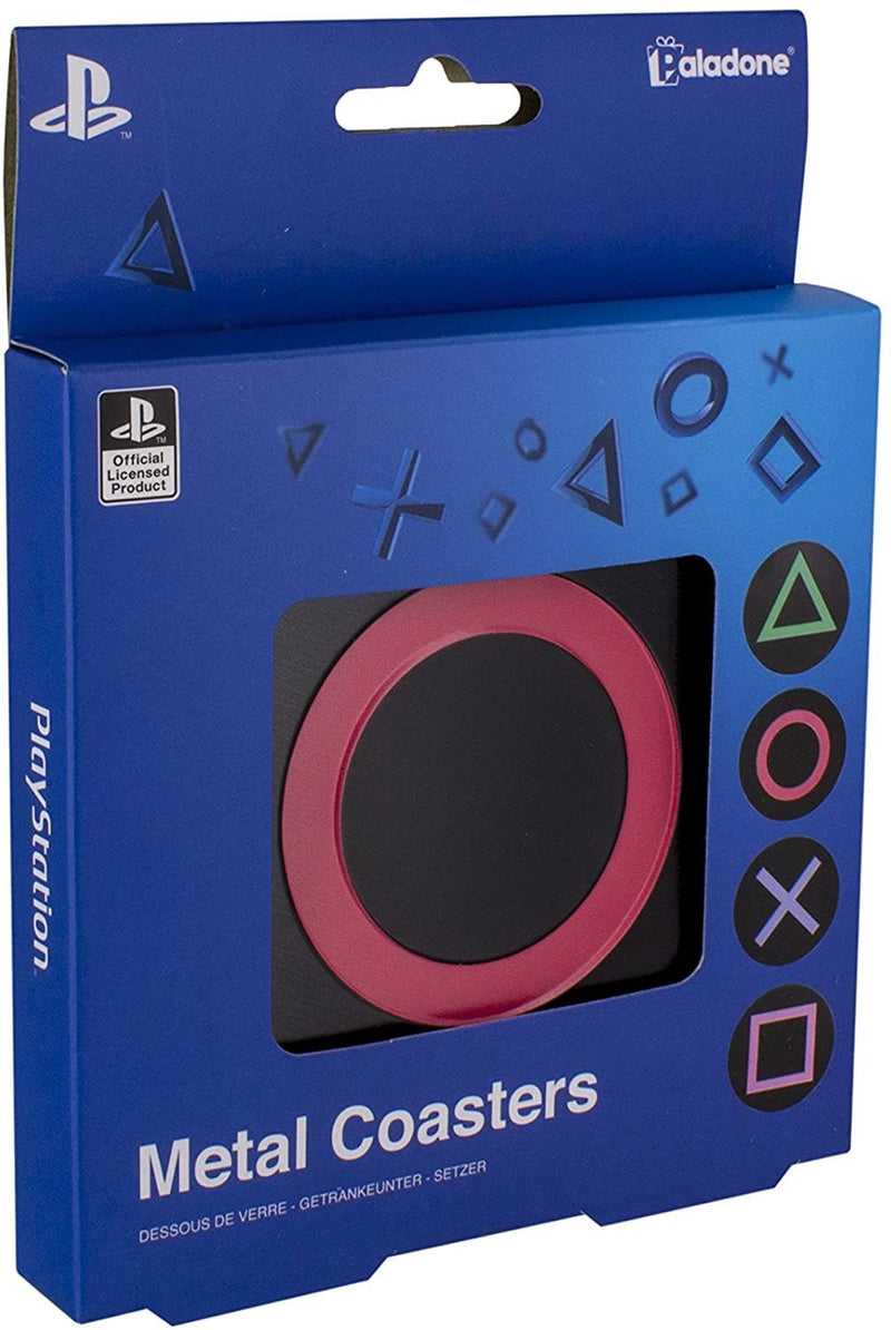 Sony - PlayStation Metal Coasters
