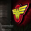 Wonder Woman - Logo Large LED Wall Light