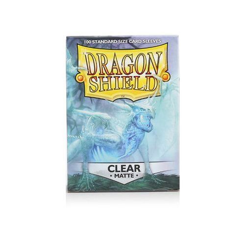 Dragon Shield Sleeves (100) Clear Matte  Standard