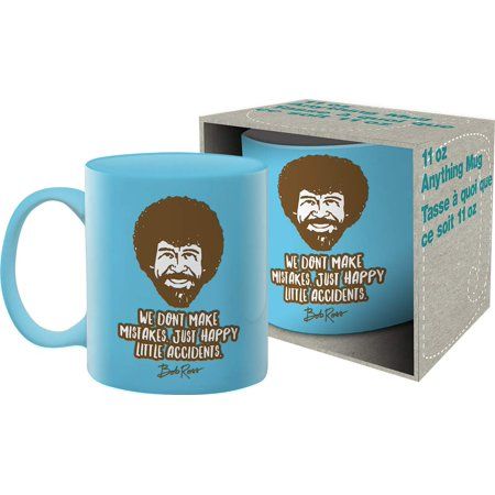 Bob Ross - We Don't Make Mistakes, Just Happy Little Accidents Coffee Mug
