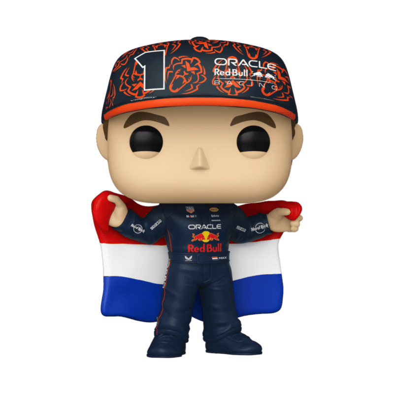 Formula 1: Red Bull - Max Verstappen with Flag (US Exclusive) Pop! Vinyl Figure