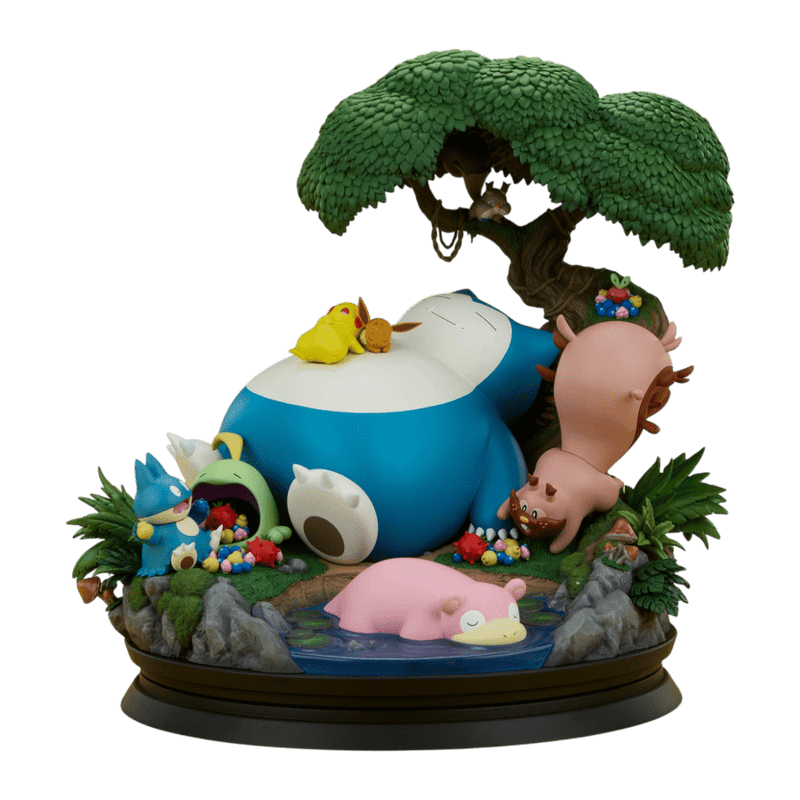 Pokemon - Snorlax Diorama