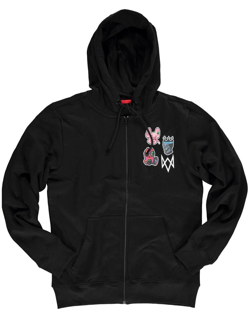 Watch Dogs: Legion - Mens Zipper Hoodie - M