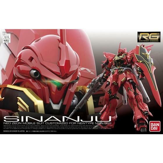 RG 1/144 MSN-06S SINANJU Model Kit