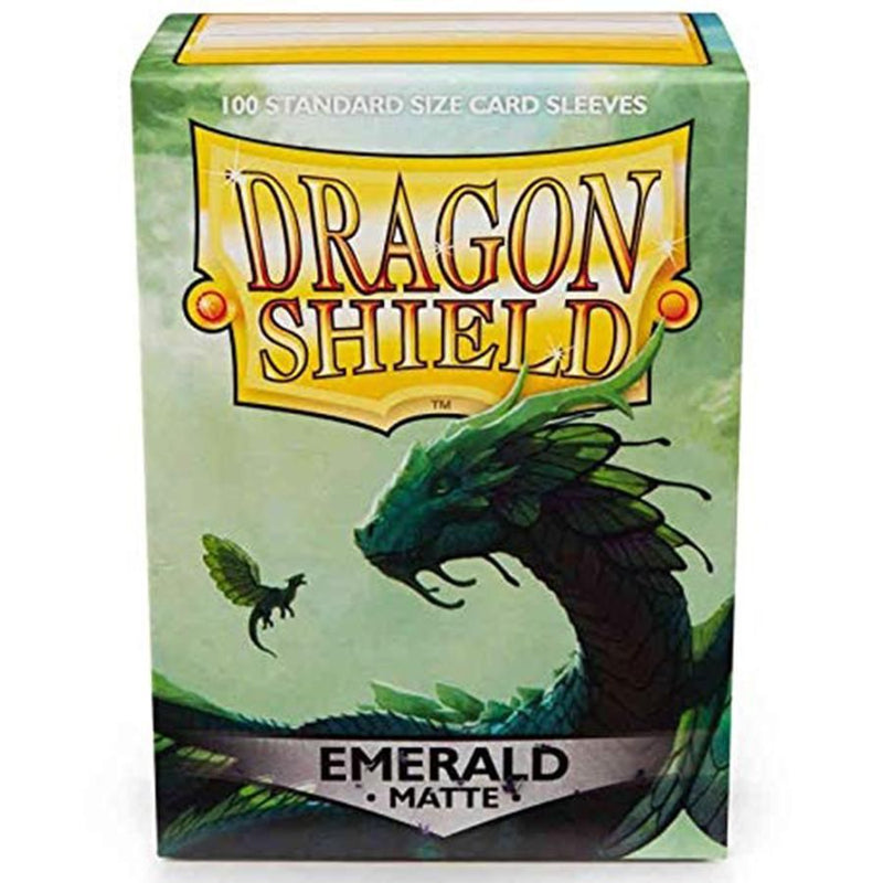 Dragon Shield: Emerald Matte Sleeves 100 (Standard Size)