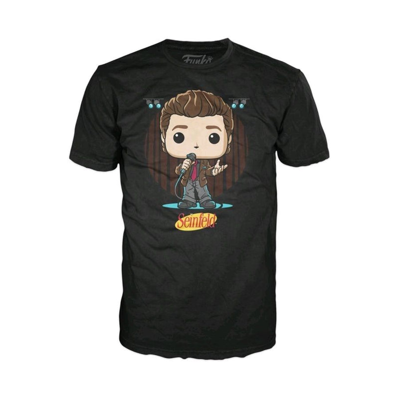 Seinfeld - Jerry Live from NY (Extra Small) Pop! Tee