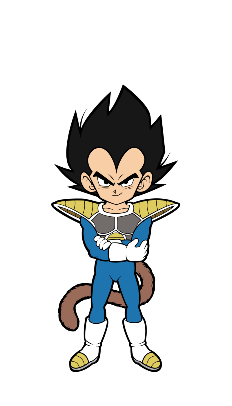 Dragon Ball Super - Kid Vegeta Mini FiGPiN