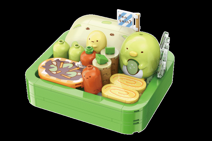 Keeppley: Sumikko Gurashi- Penguin? Bento Brick Kit