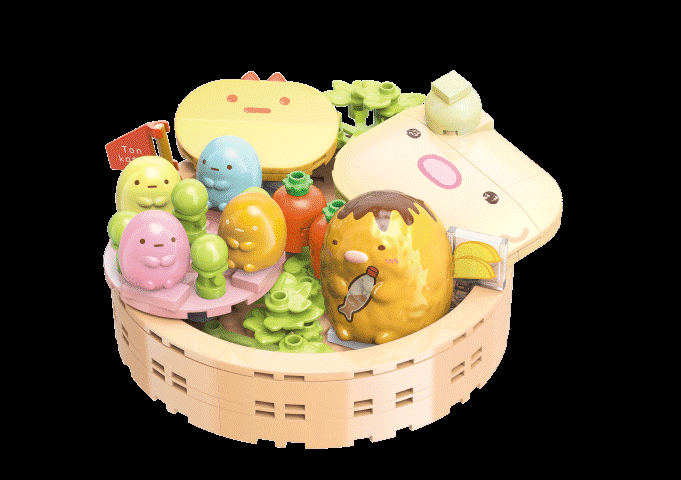 Keeppley: Sumikko Gurashi- Tonkatsu Bento Brick Kit