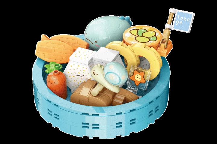 Keeppley: Sumikko Gurashi- Tokage Bento Brick Kit