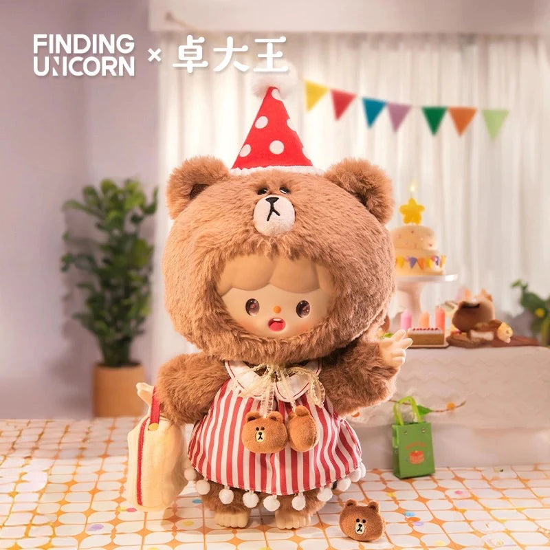 Finding Unicorn: zZoton x Line Friends Plush