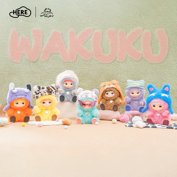 Wakuku: Fuzzy Fun Party Series  Blind Box (Single)
