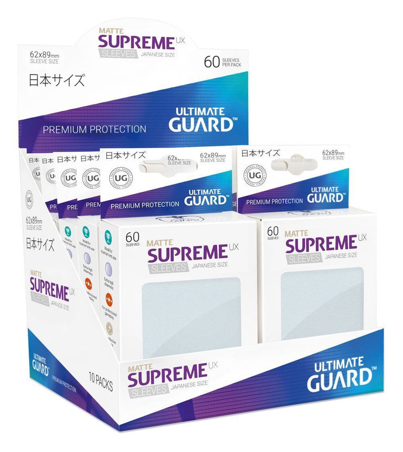 Ultimate Guard Supreme UX Sleeves Japanese Size Matte Frosted (60)