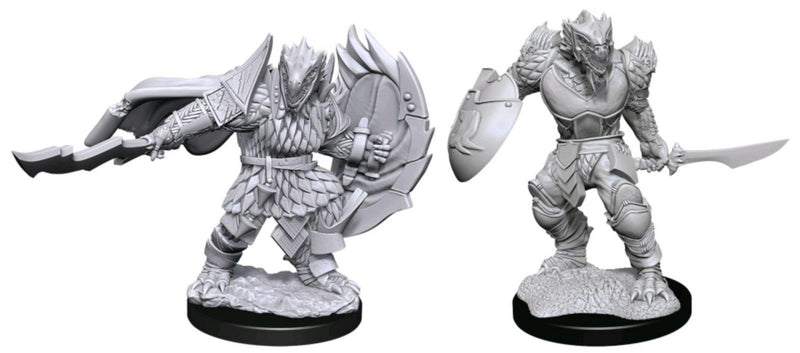 Dungeons & Dragons - Nolzurs Marvelous Unpainted Minis: Dragonborn Fighter Male