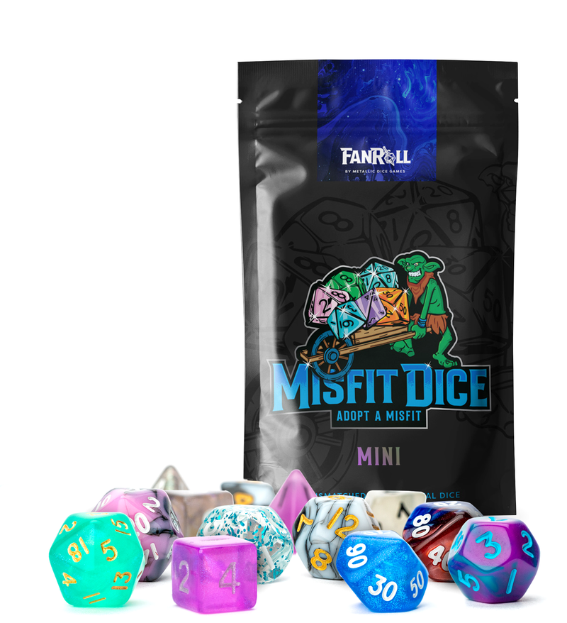 MDG – Fanroll Misfit Mini Dice Pack (2 set pack)