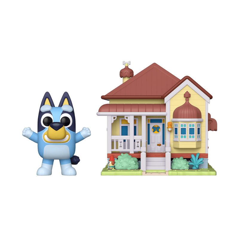 Bluey - Bluey with Bluey's House Pop! Town