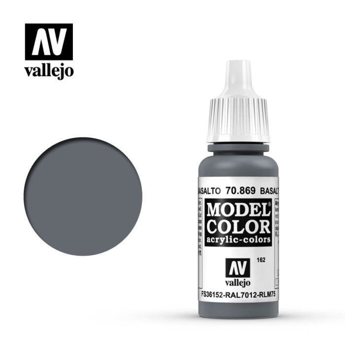 Vallejo Model Colour - Basalt Grey 17 ml